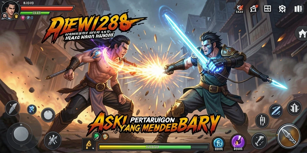 Tampilan menarik dari gameplay intens DEWI288 yang penuh aksi.