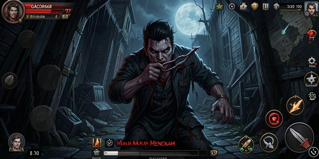 Gameplay GACOR668 yang menegangkan dan menyeramkan.