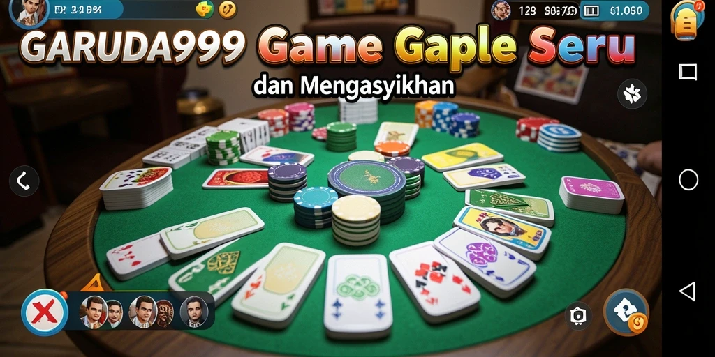 Tampilan gameplay seru di GARUDA999 dengan teman-teman.