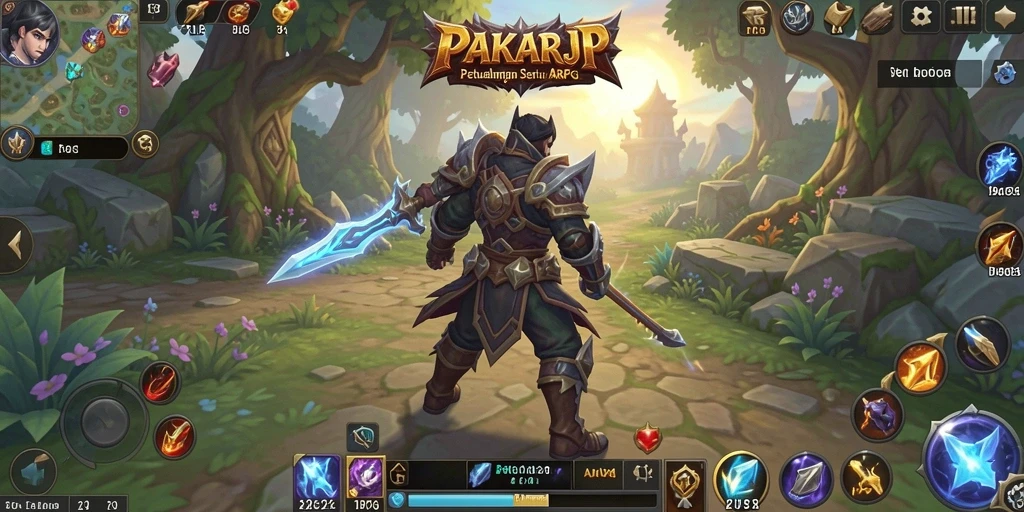 Screenshot PAKARJP menampilkan aksi pertarungan seru yang mendebarkan.