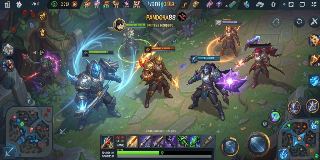 Gameplay seru dan strategi MOBA yang menarik di PANDORA88.