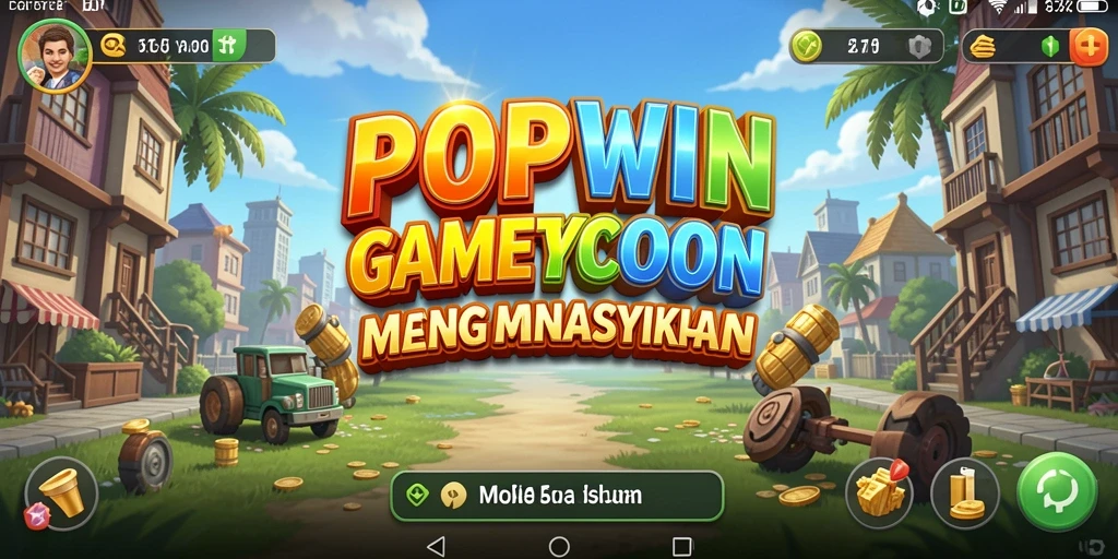 Tangkapan layar menampilkan gameplay menarik dari POPWIN.