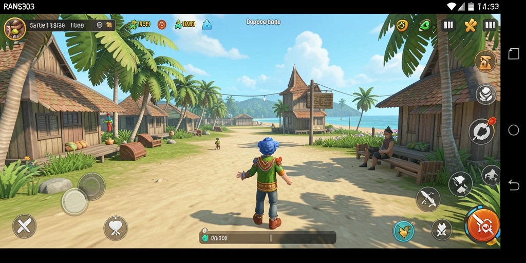 Screenshot RANS303 menampilkan gameplay yang seru dan mengasyikkan.