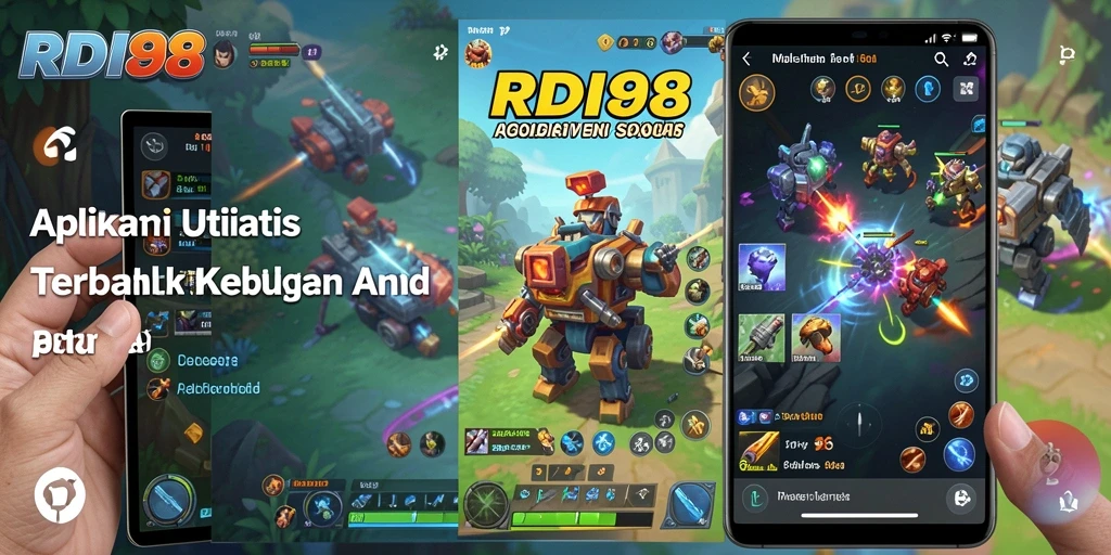 Screenshot utama RDI88 menampilkan antarmuka aplikasi Utility yang mudah digunakan.