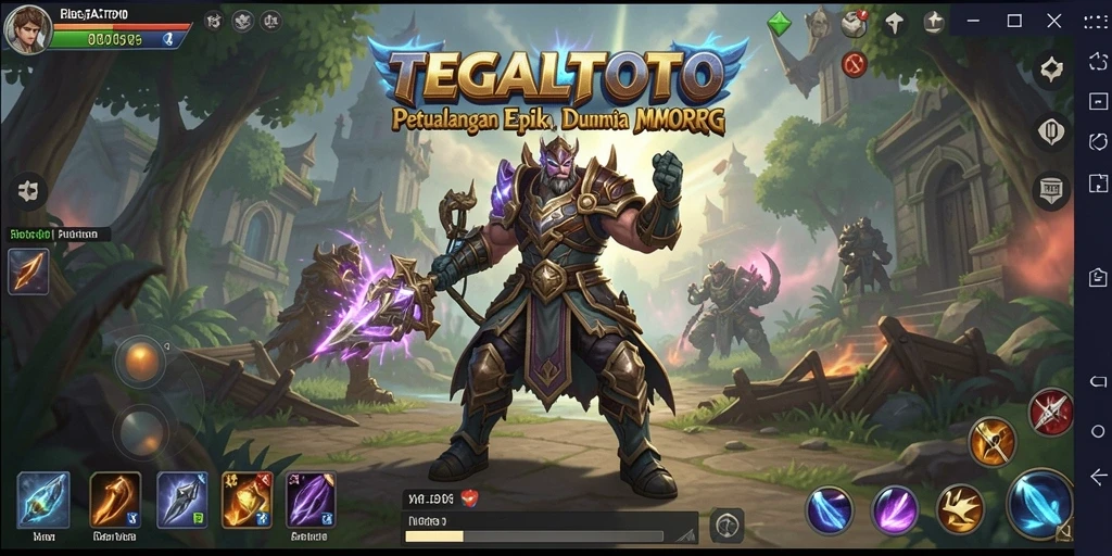 Tampilan gameplay seru TEGALTOTO dengan petualangan tanpa batas.