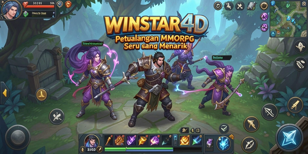 Gambaran menakjubkan dari pertempuran epik di WINSTAR4D.